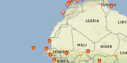 Spanish Foreign Ministry Publishes Undivided Moroccan Map 420x208 
